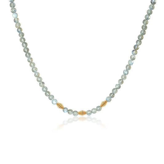 Labradorite Bead Necklace
