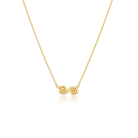 Mini Spiral Necklace