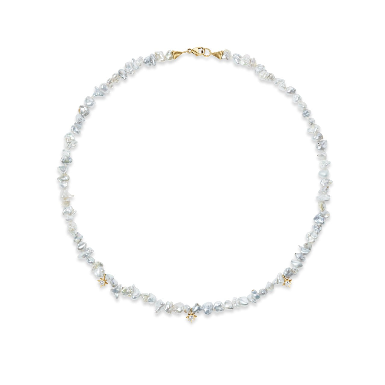 Keshi Pearl Necklace